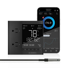 AC Infinity - Controller 75 and 79 Climate Controller, 2-Outlet