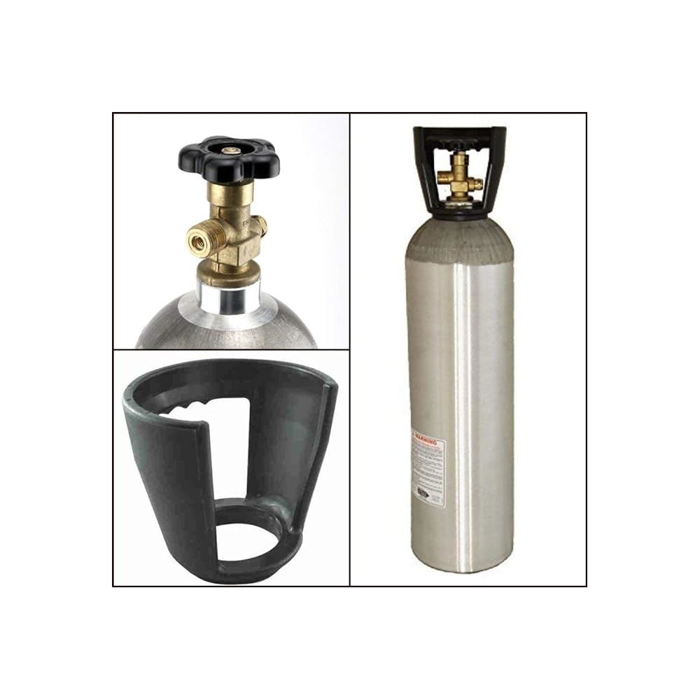20 lb Aluminum CO₂ Tank – DOT Approved | CGA-320 Valve