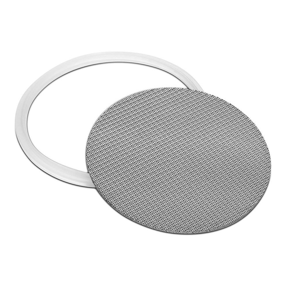 316L Stainless Dutch Weave Sintered Filter Disk 1 micron and up - Silicone - Black Label Supply llc
