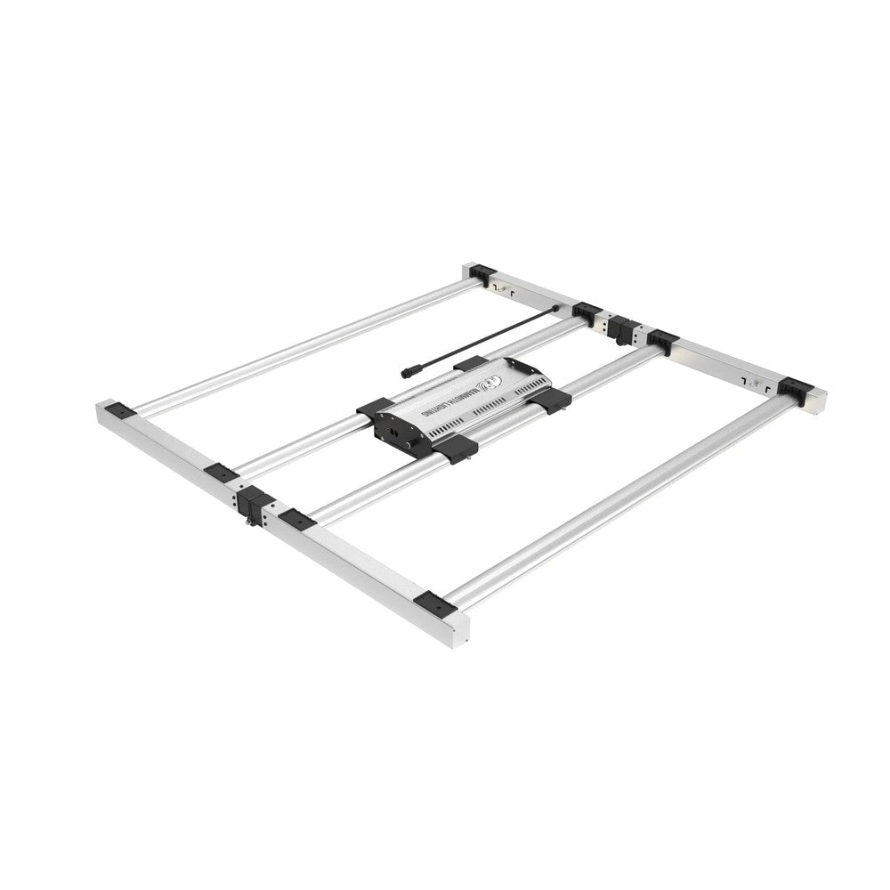 4 bar 430w 3' x 3' Mammoth Lighting Fold Series Led Grow Light - Black Label Supply llc