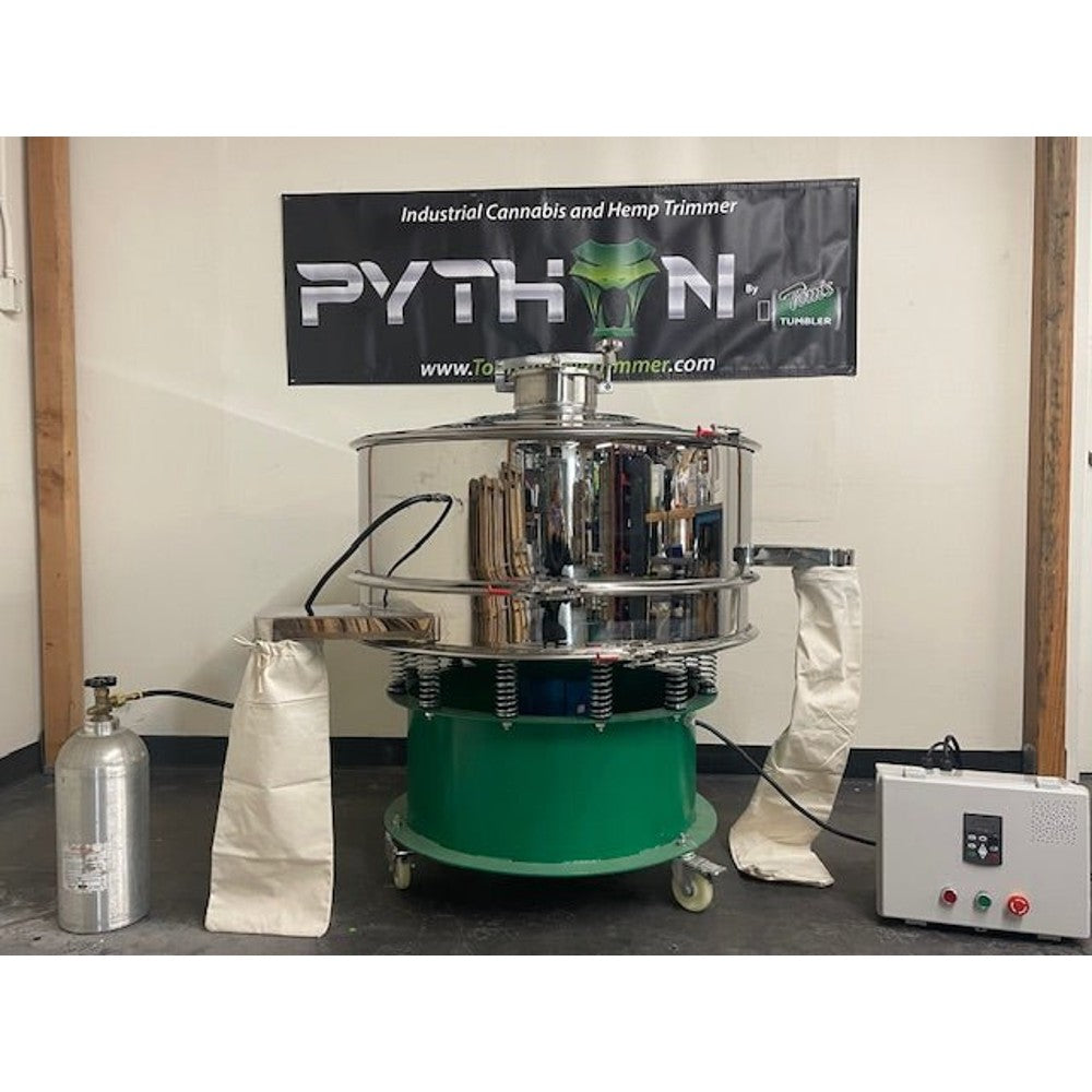Tom's Tumbler - Grasshopper Cryogenic Kief Sifter - Giant - Black Label Supply llc
