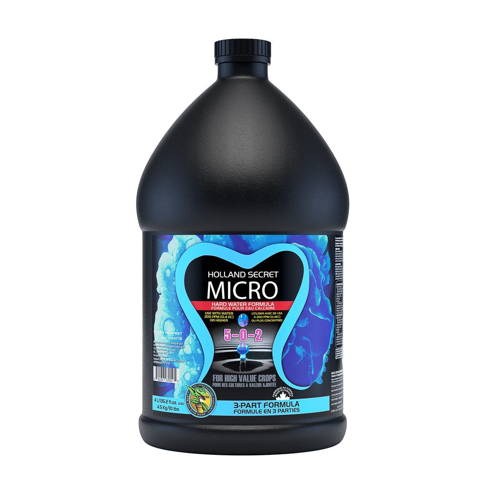 Future Harvest Hard Water Micro – Hard Water Micro 10 Litre / 2.5 Gallon – Liquid