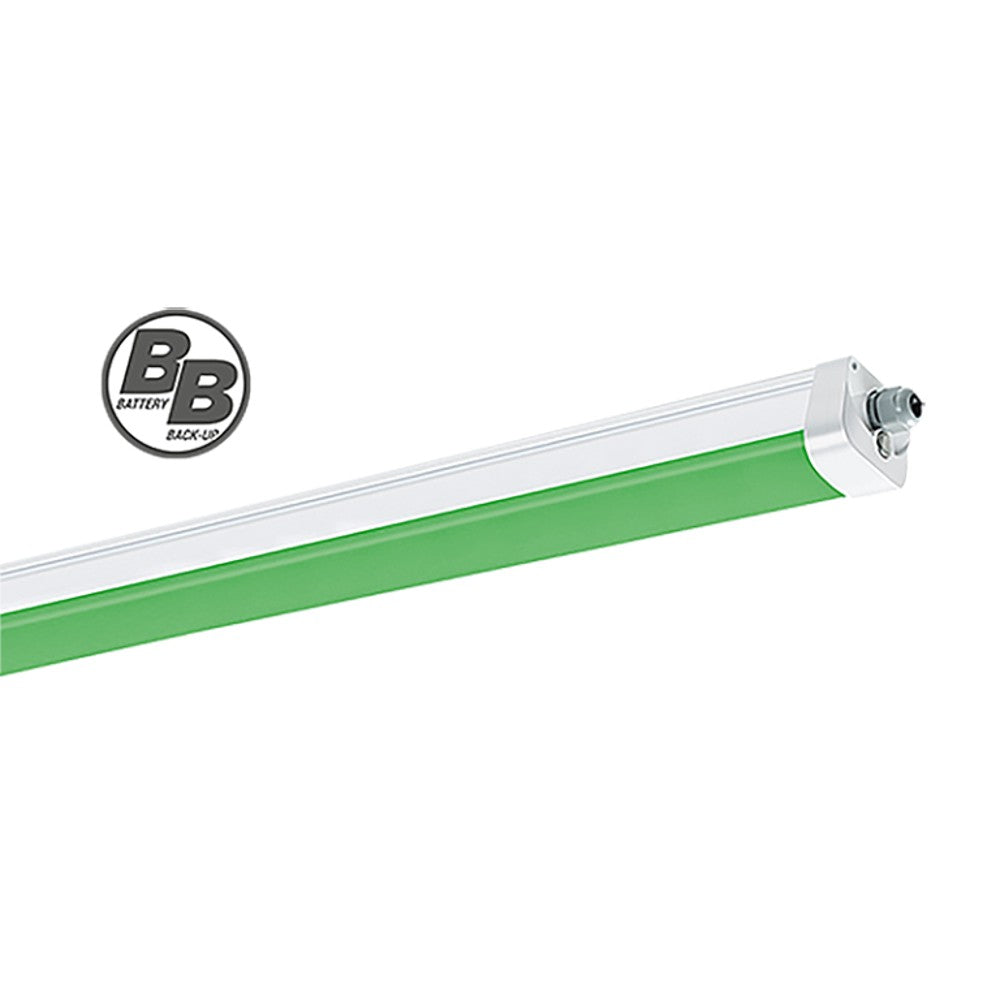 GrowPros Emergency Green Light 4ft Battery Backup – LED - Single Bar