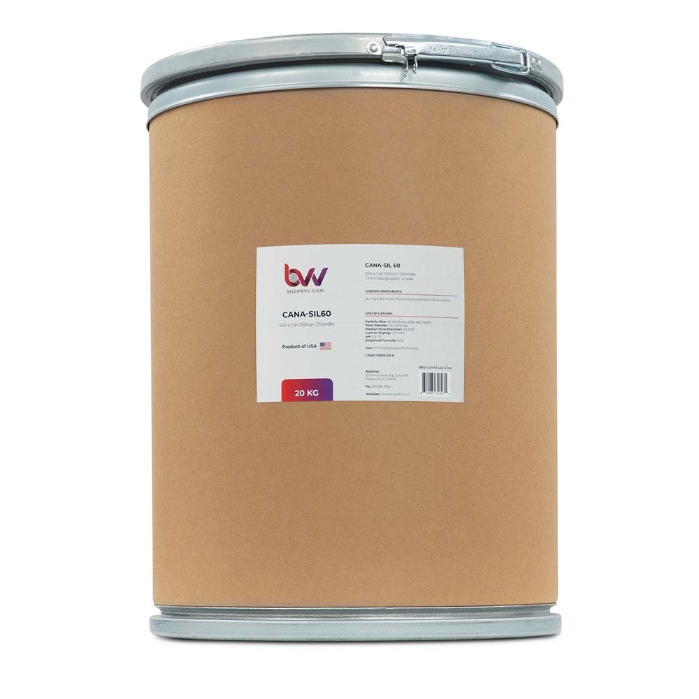 CANA - SIL60™ Silica Gel 60A Chromatographic Grade 40 - 63 micron (230 - 400 Mesh) - Black Label Supply llc
