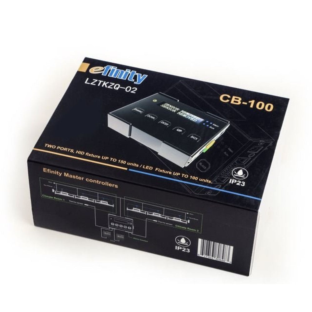Two Channel Master Controller with Capacity for up to 75 efinity Fixtures per Channel hi - Black Label Supply llc