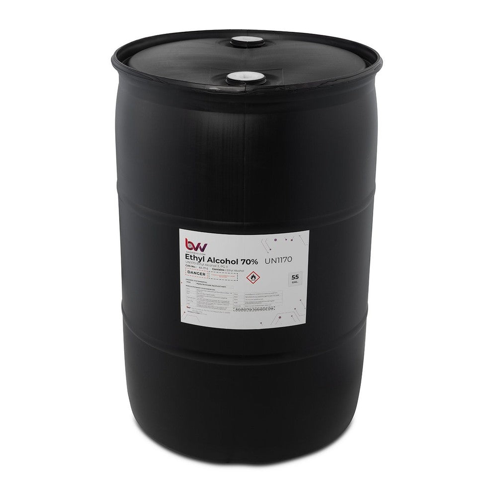 BVV™ Ethyl Alcohol 70% - USP 140 Proof - Black Label Supply llc