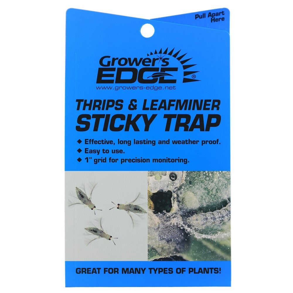 Grower's Edge 5pc Thrips & Leafminer Sticky Trap (80/BX)
