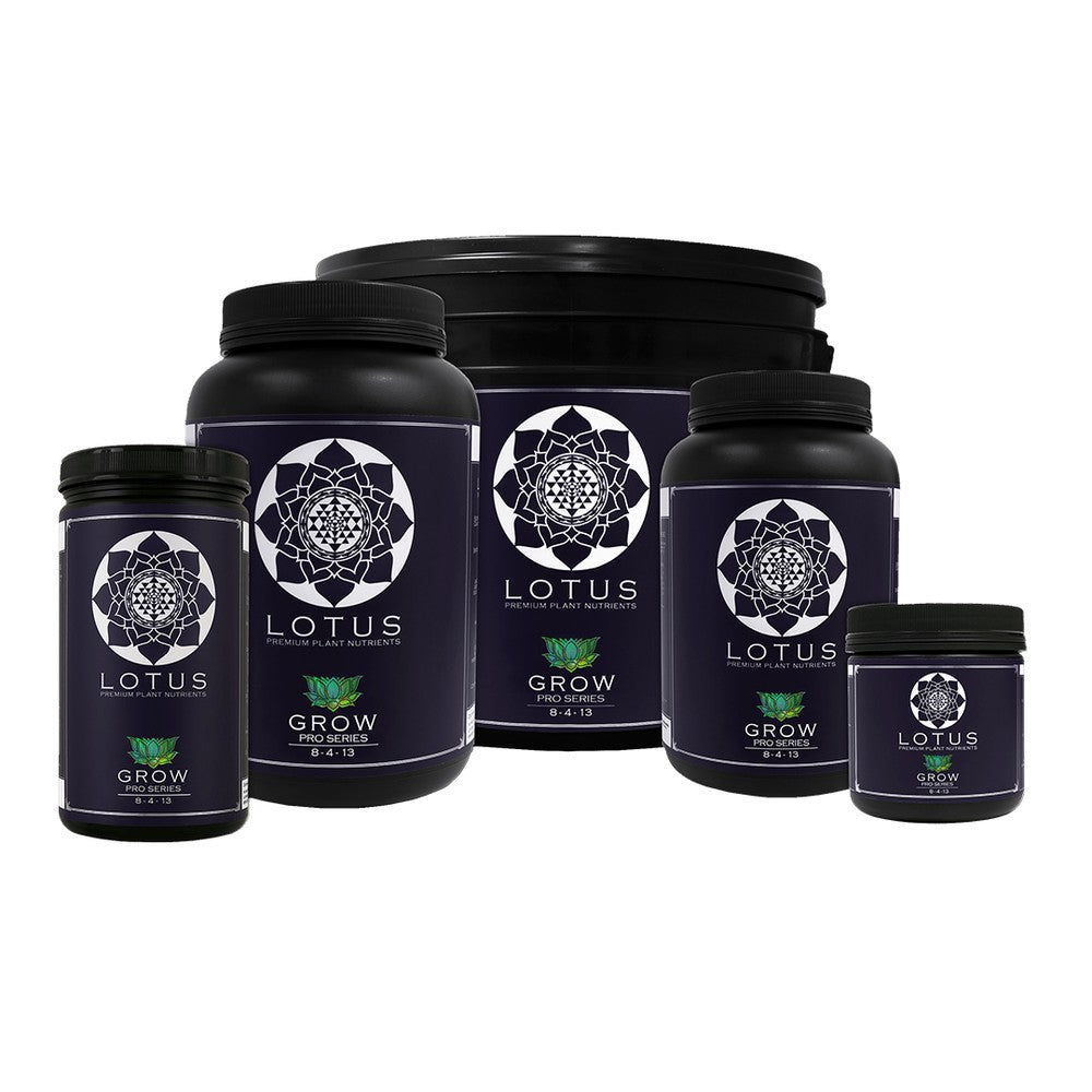 LOTUS NUTRIENTS PRO SERIES GROW - Black Label Supply llc