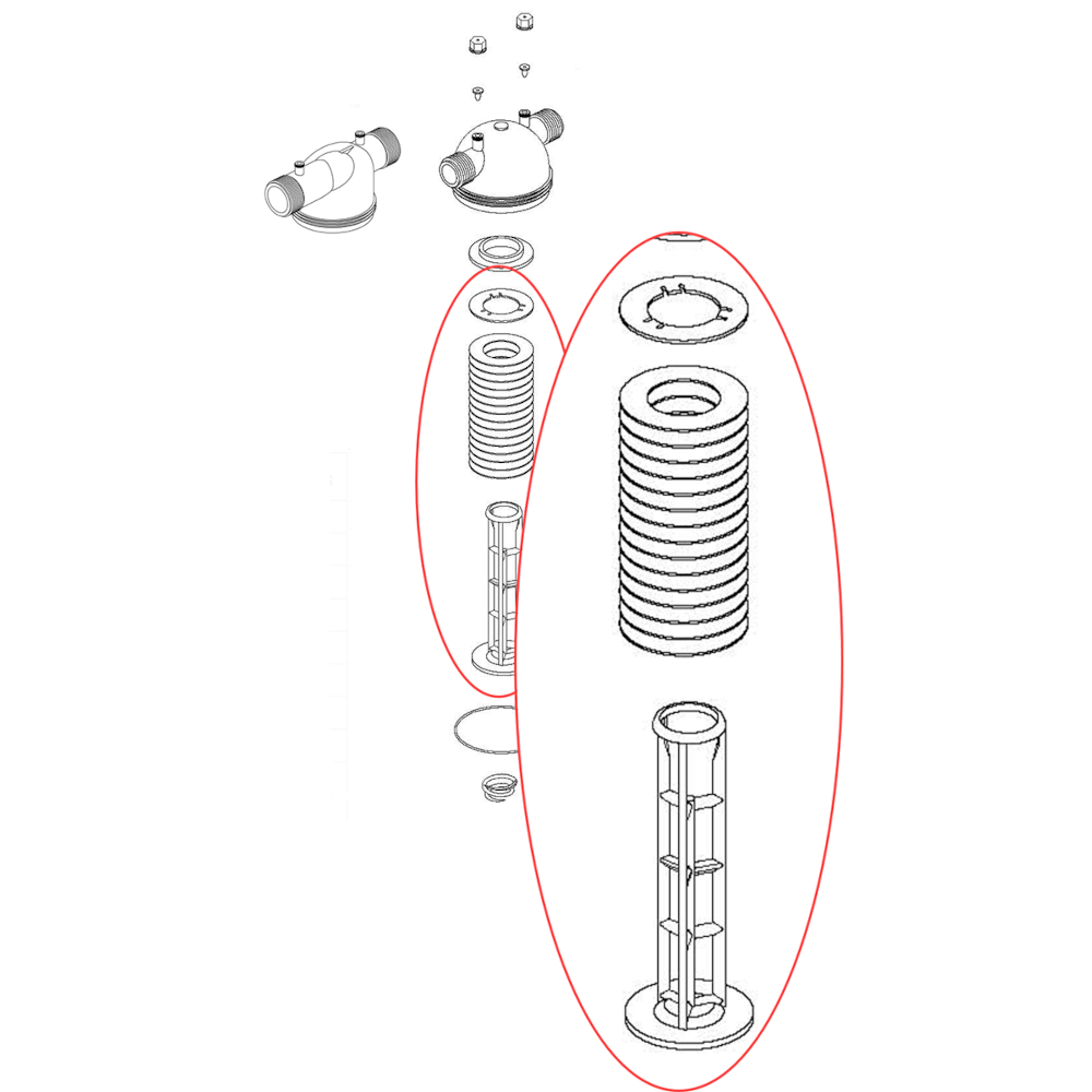 Netafim Replacement Filter Element – 1" &amp; 1.5" | 140 Micron