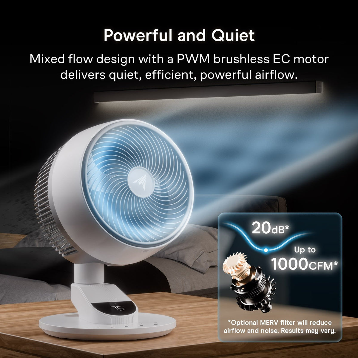 AC Infinity Smart Circulator Fan 9 Inch - detail 8