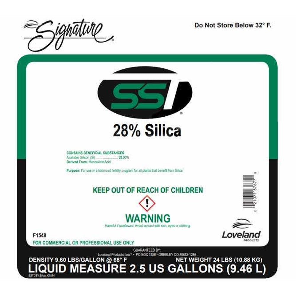 Loveland Products Stabilized Silica Technology SST28% Silica – Liquid