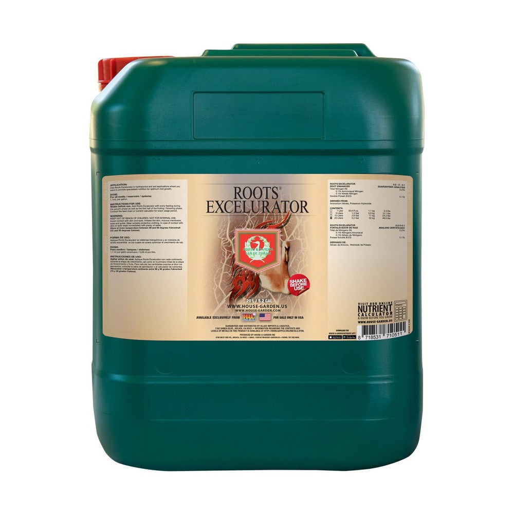House & Garden Roots Excelurator Silver - Black Label Supply llc