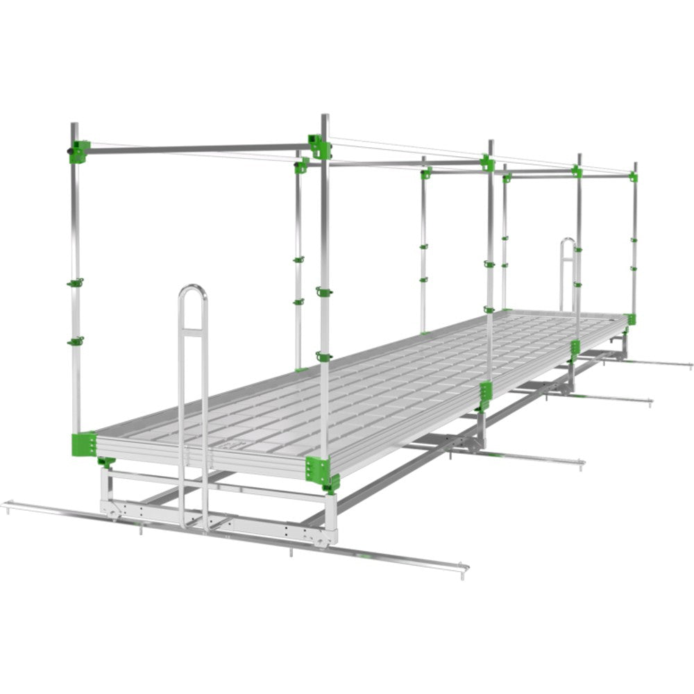 GrowPros V-track Rolling Benches (CUSTOM PRICED AFTER ORDER) – Commercial Racking & Benching