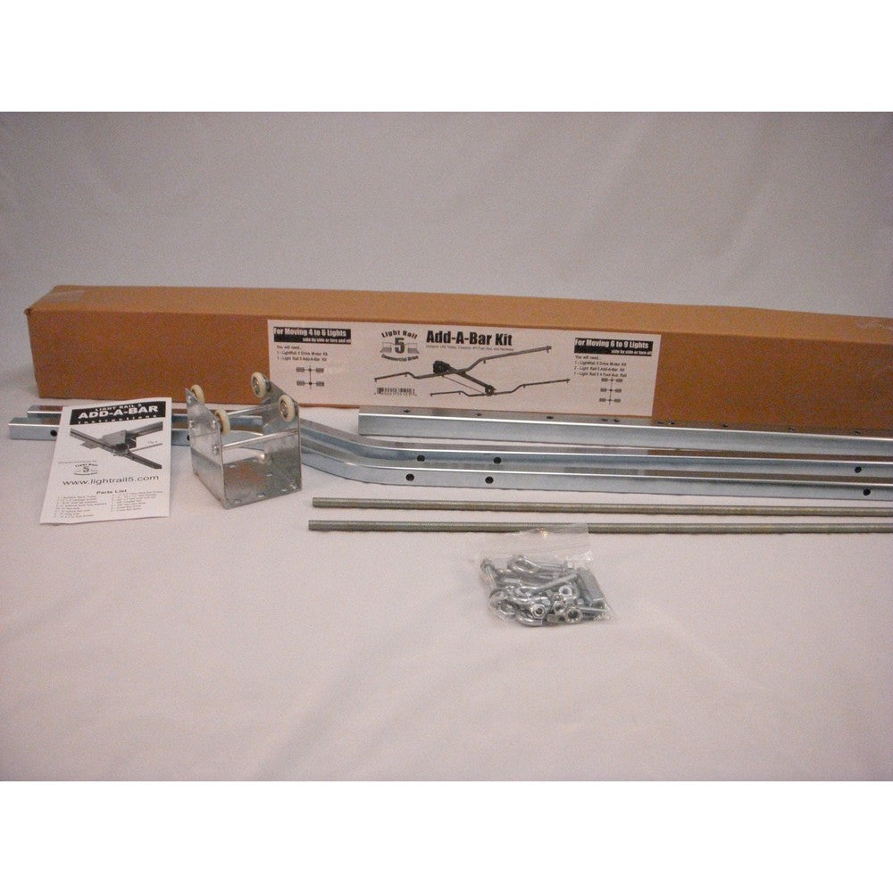 Light Rail 5 Add - A - Bar Kit - Black Label Supply llc