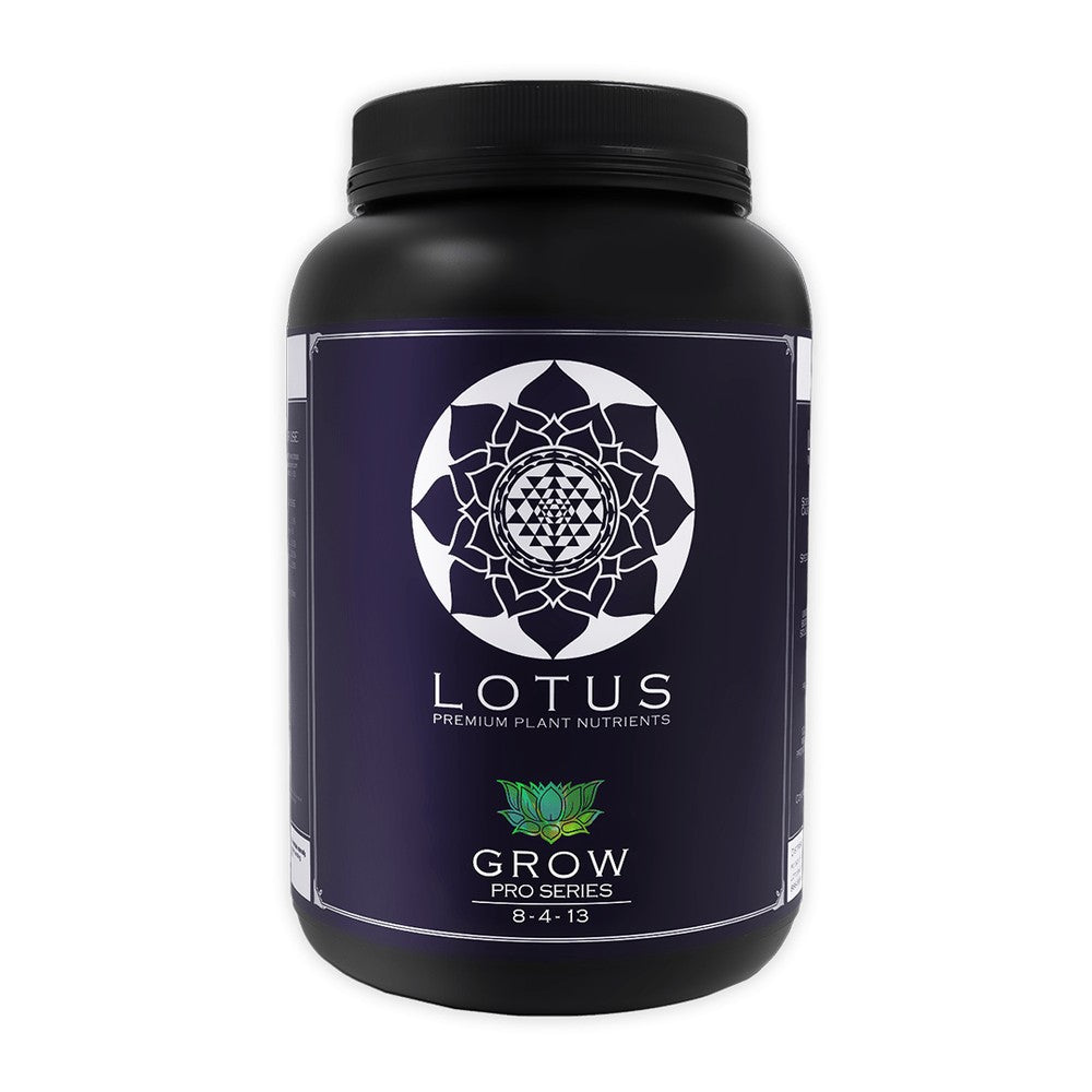 LOTUS NUTRIENTS PRO SERIES GROW - Black Label Supply llc