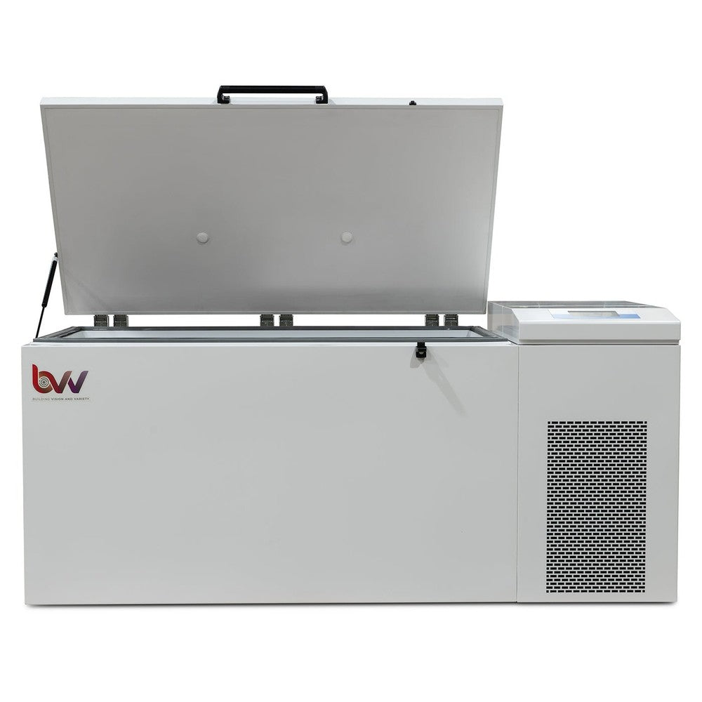 Neocision ULTRA - Low Chest Style Freezer with Touch Screen LCD ( - 86°C) 16.2 Cubic Feet - ETL Rated - Black Label Supply llc