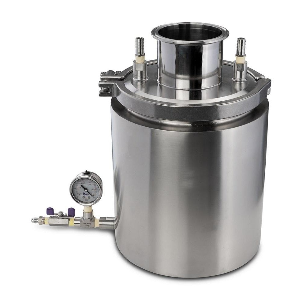 Cold Trap 4" Stainless Steel - Black Label Supply llc