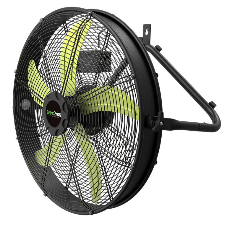 GrowPros Pegasus Wall Floor fan with Sealed Motor Drum