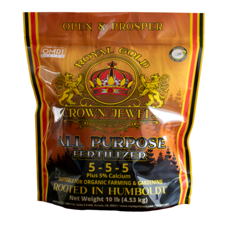 Royal Gold - Crown Jewels All Purpose 5-5-5 - 10 lb Case