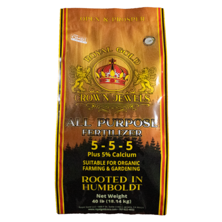 Royal Gold - Crown Jewels All Purpose 5-5-5 - 40 lb Bag