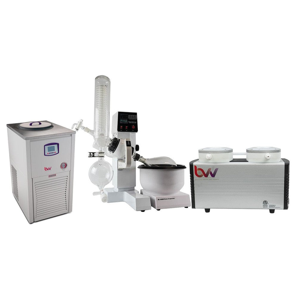 2L BVV™ Rotary Evaporator Turnkey Setup - Black Label Supply llc