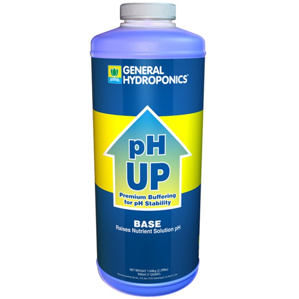 General Hydroponics 32oz pH Up Liquid (12/CS)