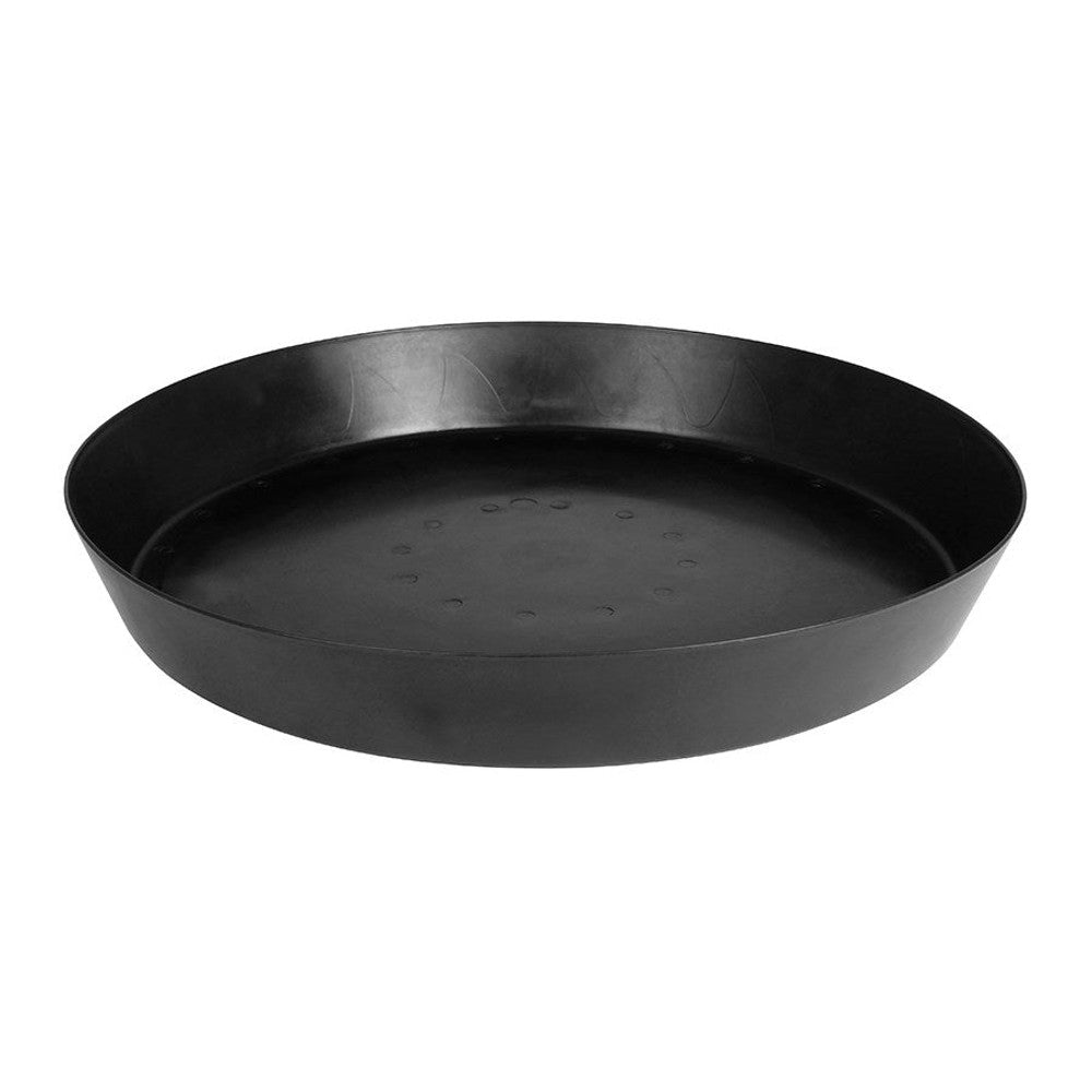 Gro Pro 25in Heavy Duty Saucer w/ Tall Sides Black (10/CS)