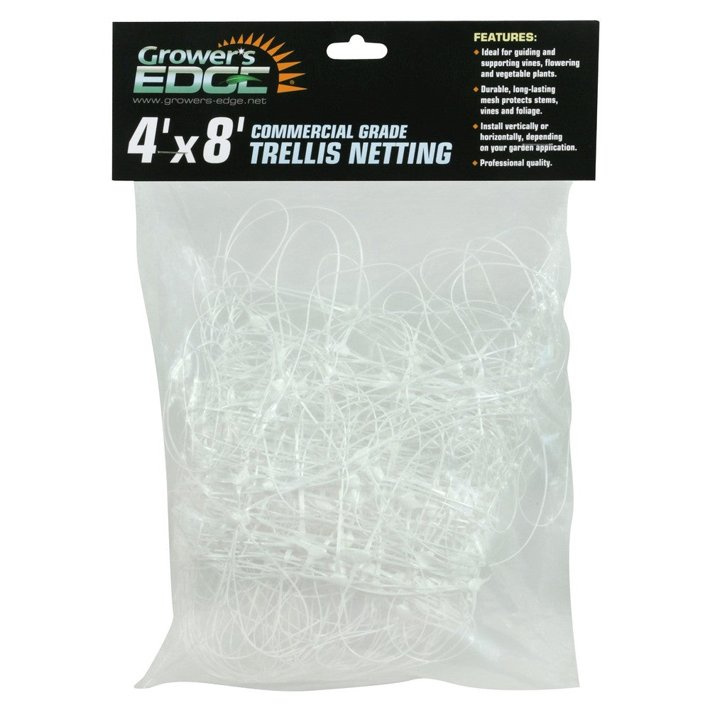 Grower's Edge 4ft x 8ft Commercial Grade Trellis Netting (30/CS)