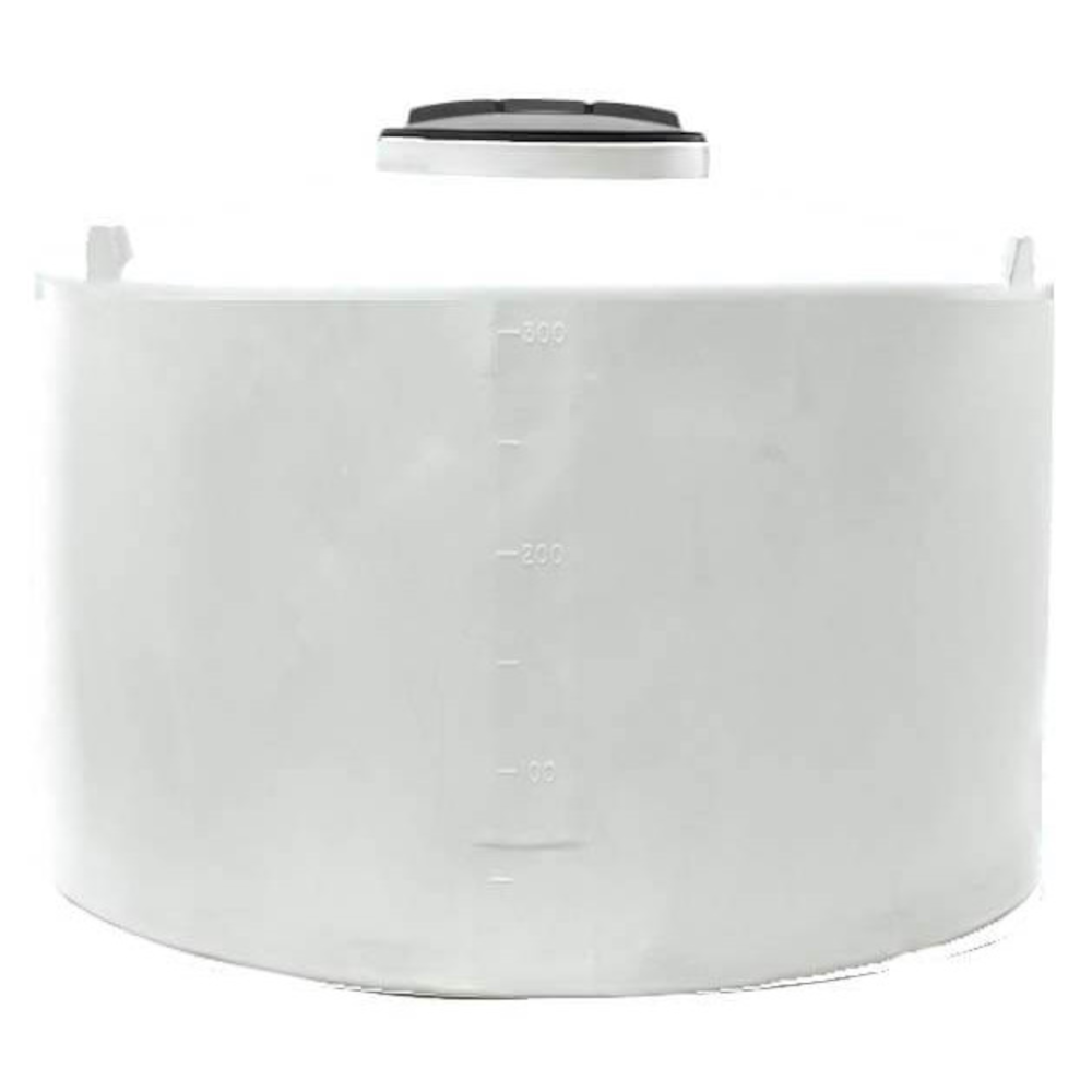 Dura-Cast 350 Gallon White Vertical Storage Tank - Tanks