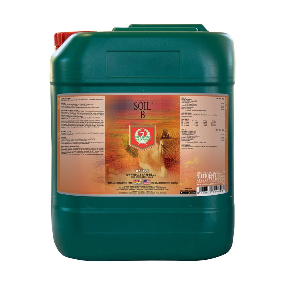 House & Garden Soil B - Black Label Supply llc