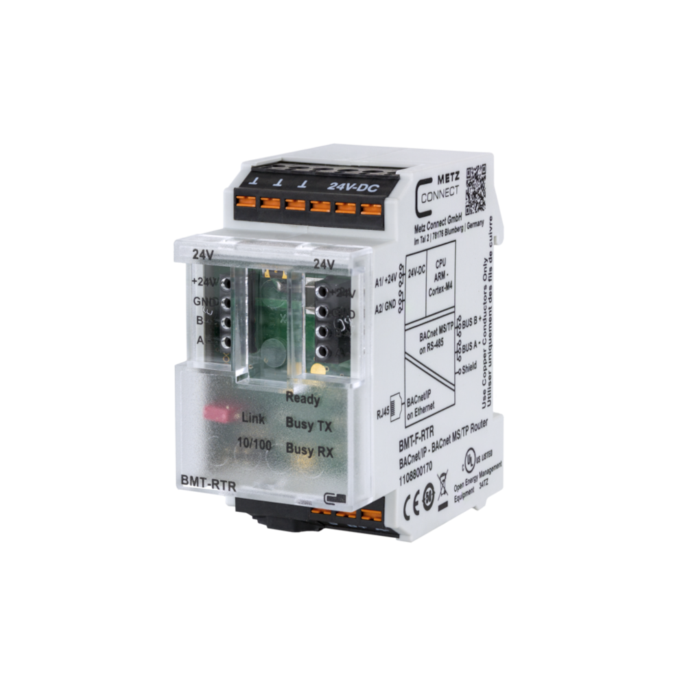 Metz Connect BACnet IP to MS/TP Router - BMT-(F)-RTR - Default - Miscellaneous Environmental Controls