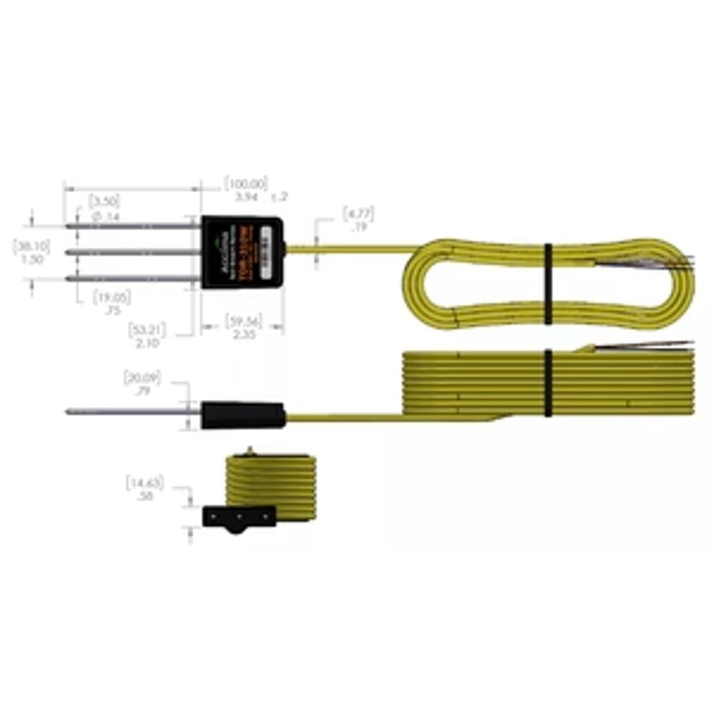 Pulse Grow - VWC-1 Acclima TDR-310W Volumetric Water Content Sensor – Environmental Sensors