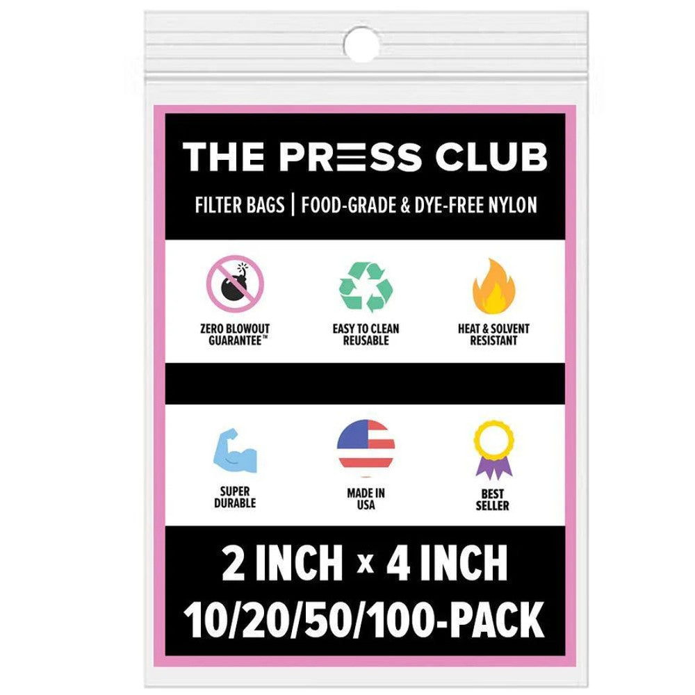 THE PRESS CLUB 2" x 4" ROSIN BAGS – Rosin Bag