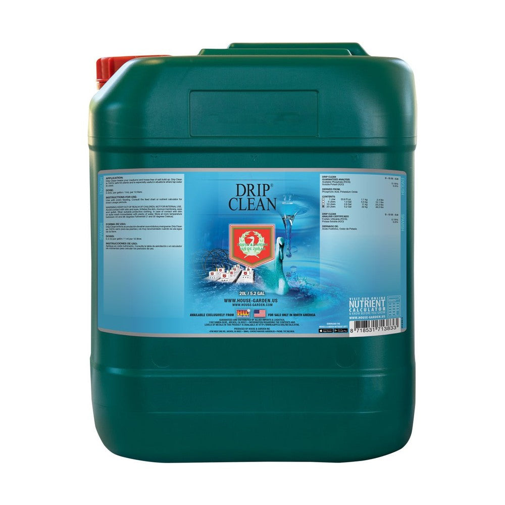 House & Garden Drip Clean - Black Label Supply llc