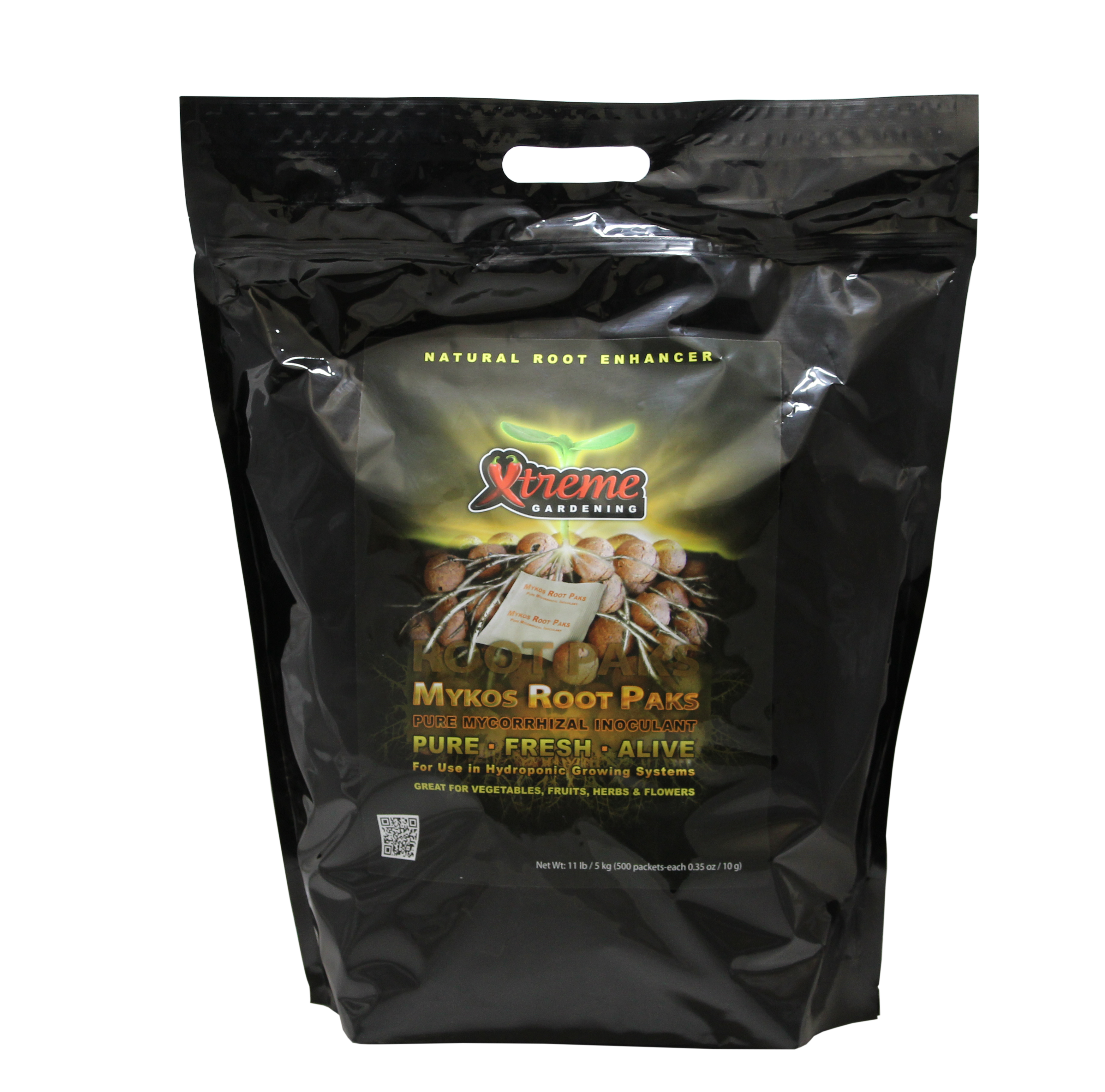 Xtreme Gardening® Mykos Root Paks 500 ct - Black Label Supply llc