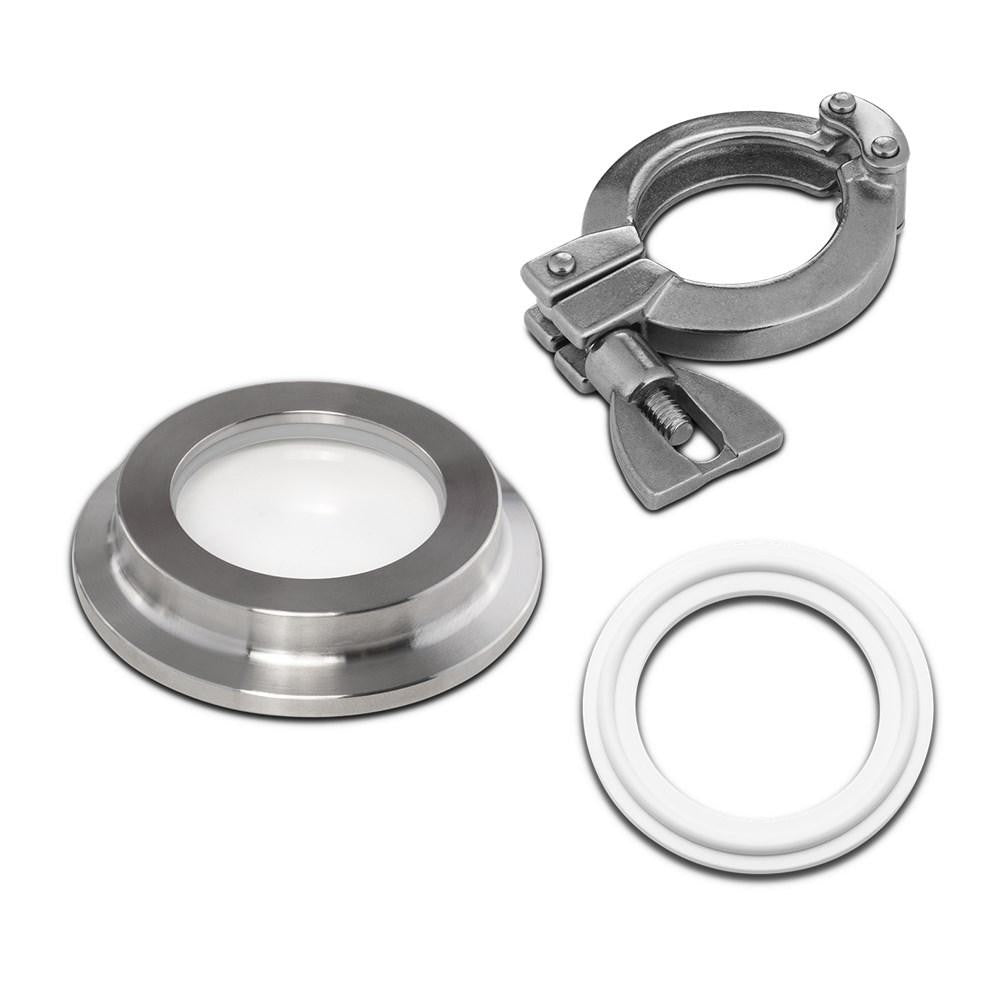 Borosilicate Tri - Clamp Sight Glass Kit - Black Label Supply llc