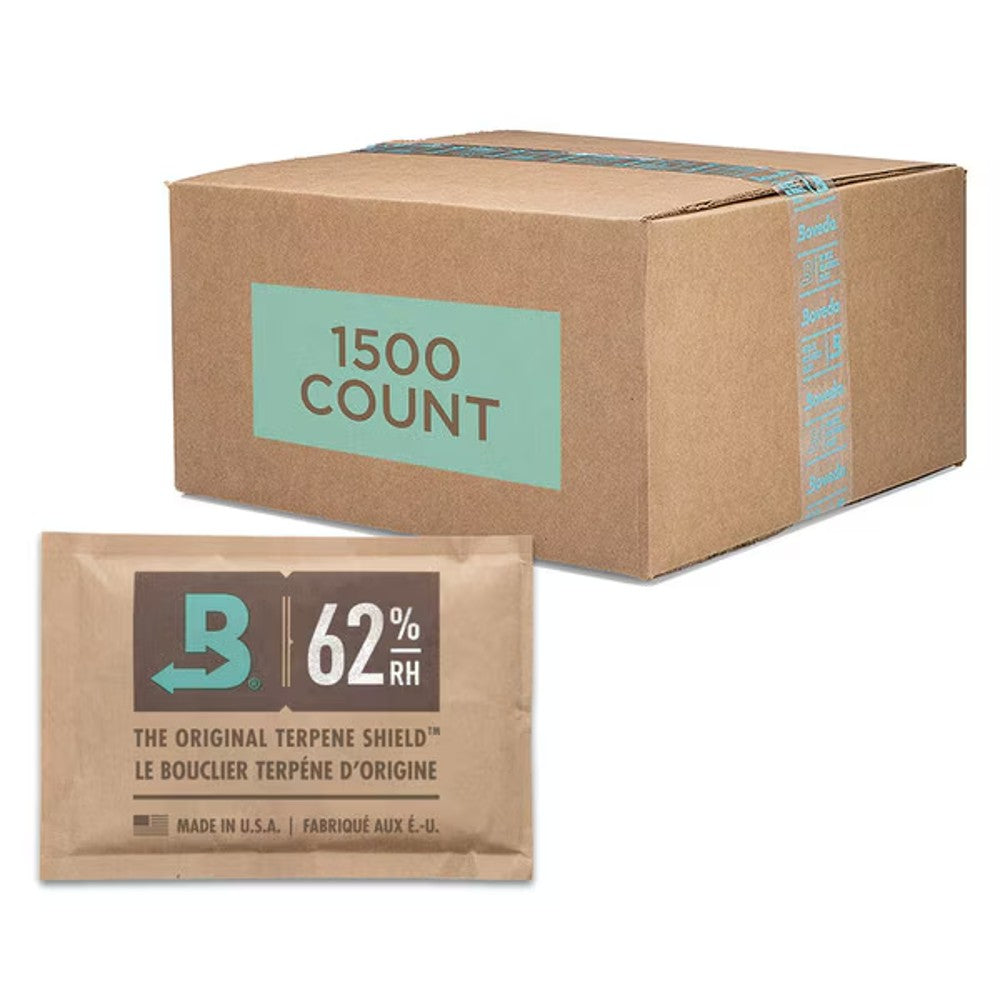 Boveda Size 2 Bulk (Sold by Case) – Size 2 Bulk Casepack-62% (unwrapped) (1500/Case) – Humidity Control