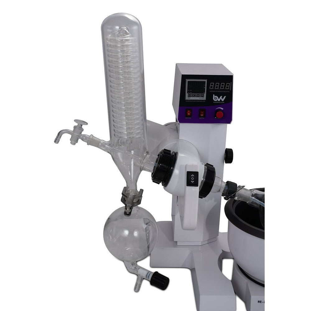 2L Electric Rotary Evaporator Kit with BVV™ Water Circulation Vacuum Pump - Black Label Supply llc