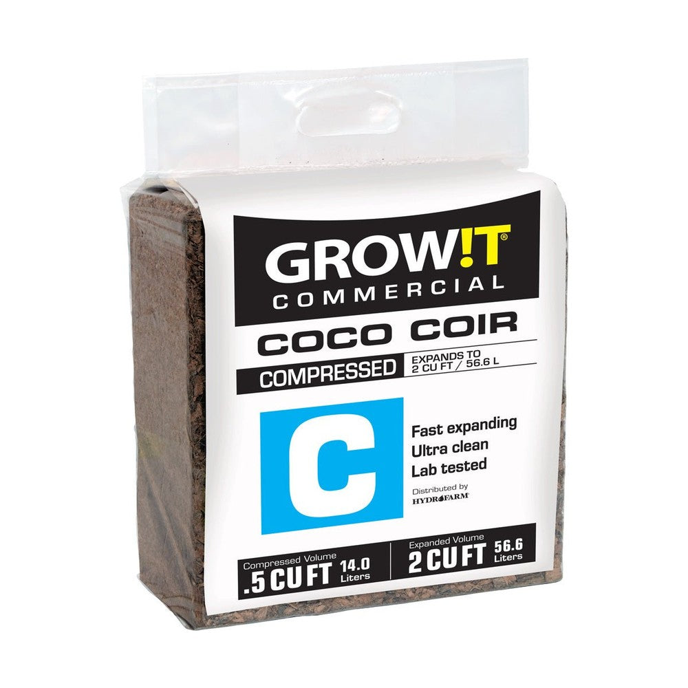 GROW!T Commercial Coco, 5kg bale - Black Label Supply llc