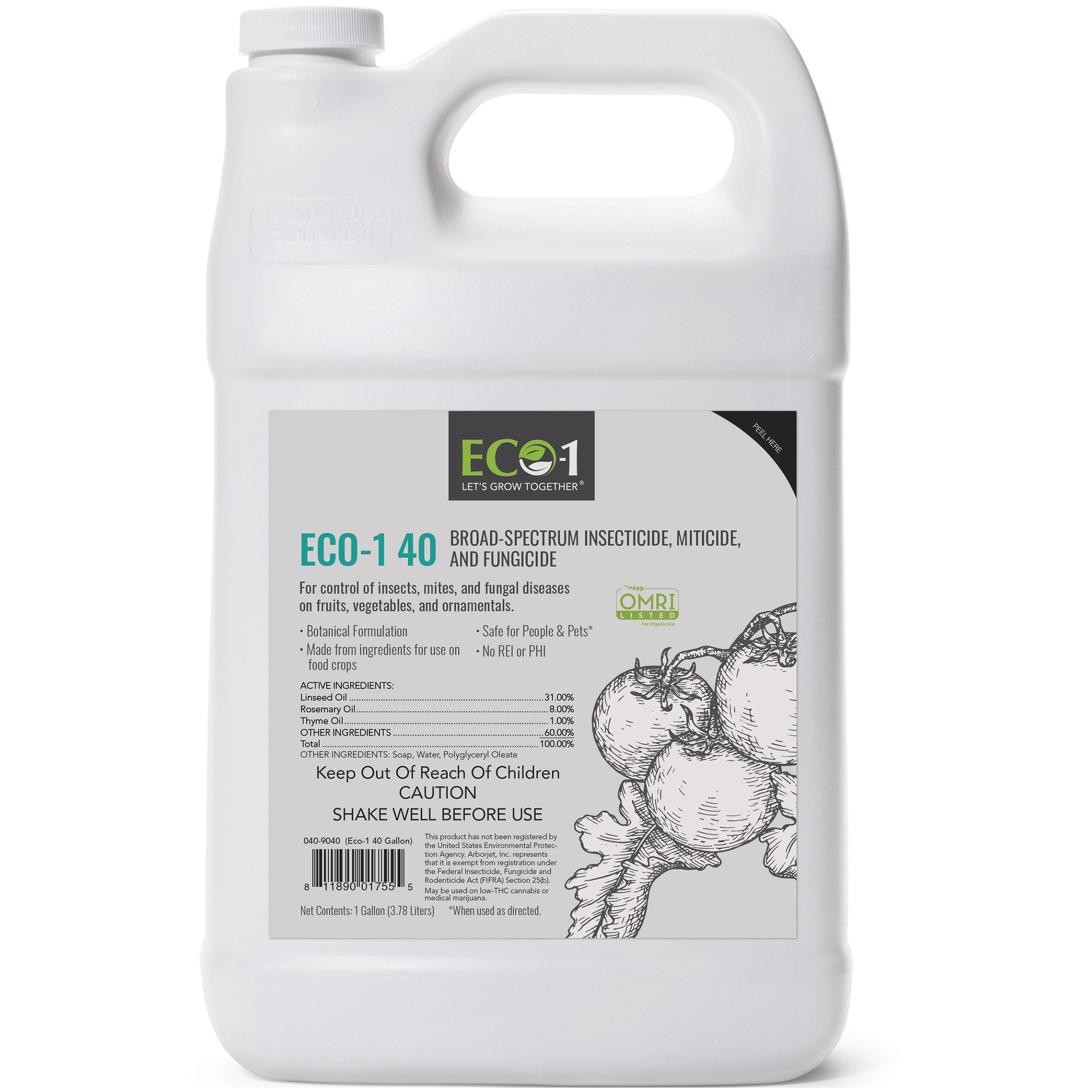 Arborjet 1gal Eco-1 Garden Spray Conc