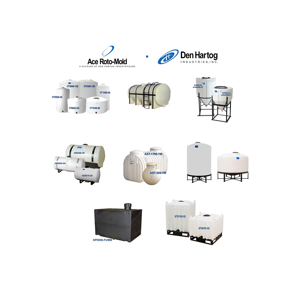 Ace Roto-Mold / Den Hartog Tanks (CUSTOM PRICED AFTER ORDER)