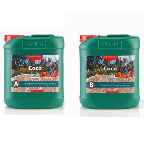 Canna Nutrients Coco A/B Combo Pack 5 L - Coco A and Coco B 5 L jugs
