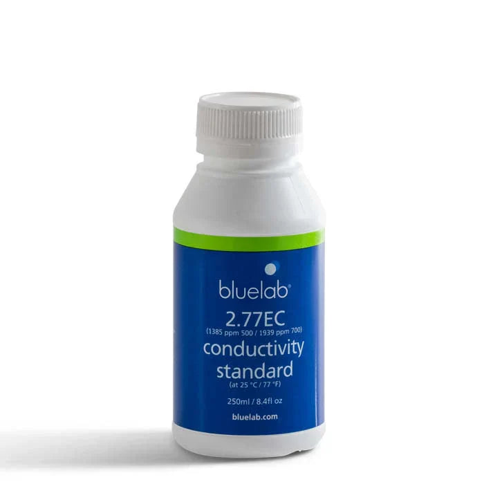 Bluelab 2.77 EC Conductivity Standard Solution 250ml bottle