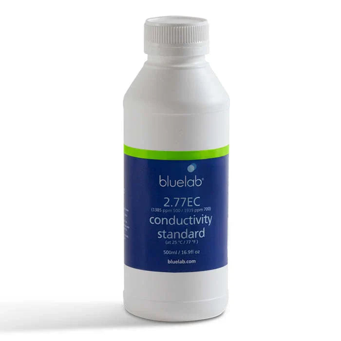 Bluelab 2.77 EC Conductivity Standard Solution 500ml bottle