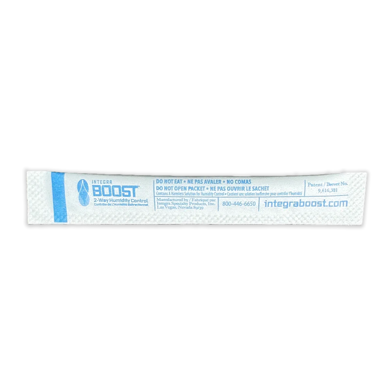 80mm Integra BOOST STICK at 62% RH, NO Individual Overwrap, NO HIC (Master Case)