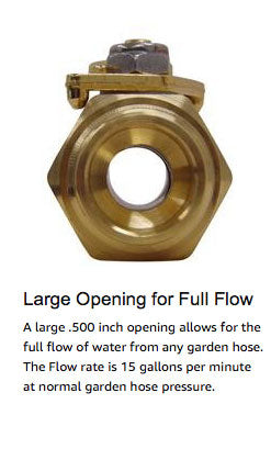 Dramm - Brass Twin Shut Off Valve