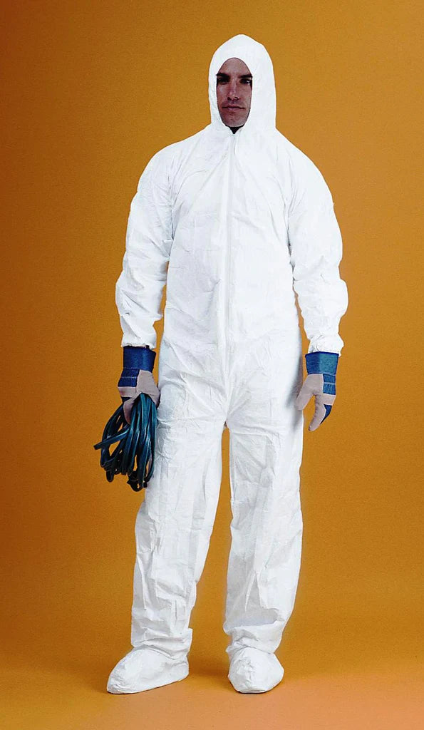 Bravo - Coverall w/ Hood and Booties (25/case) Sold per Case