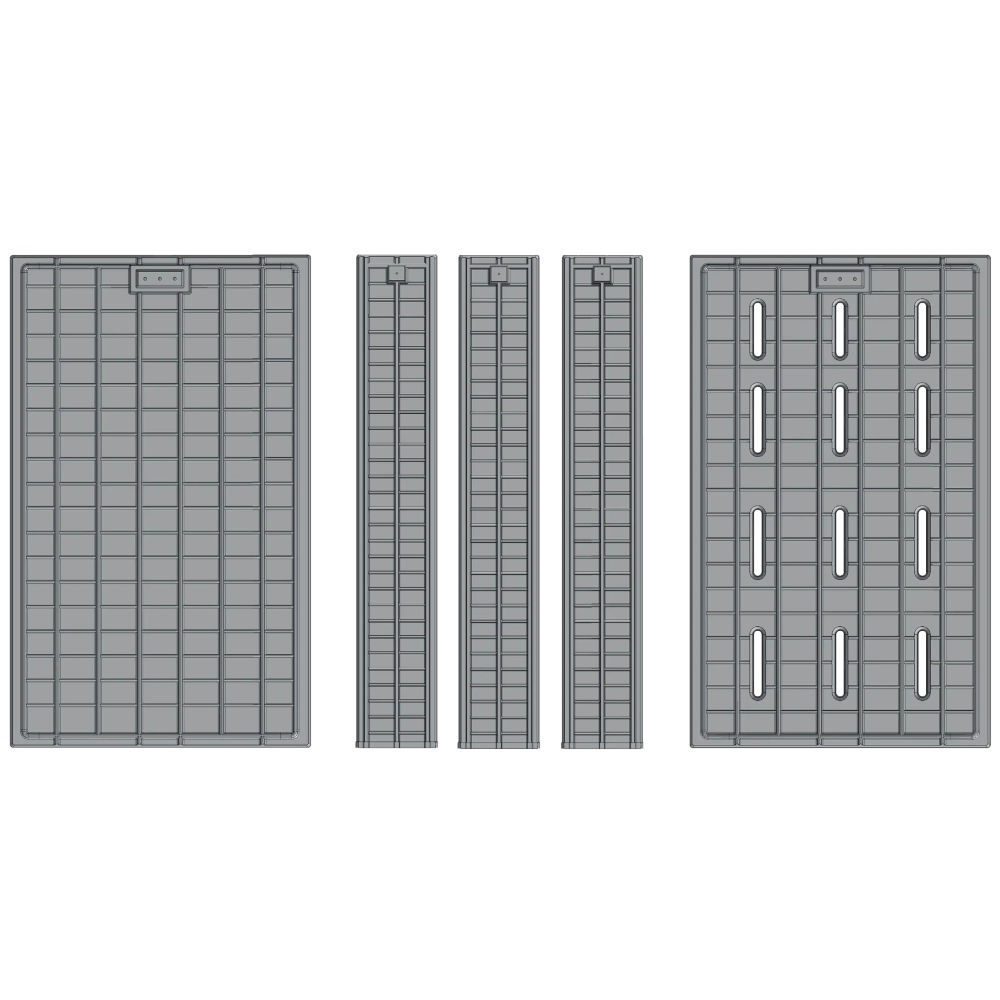 Staal Plast Grow Trays (CUSTOM PRICED AFTER ORDER)