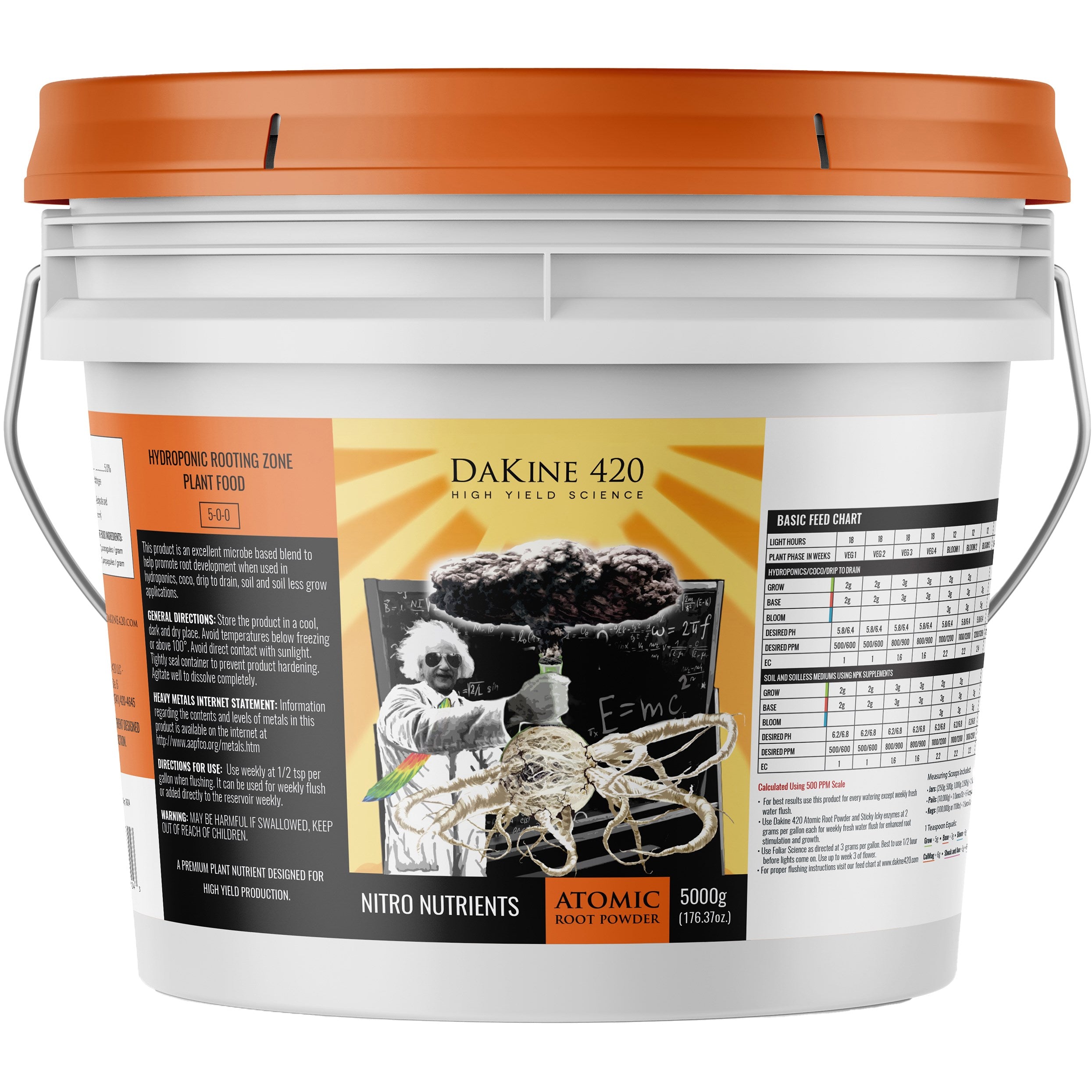 Dakine 420 Atomic Root Powder 5-0-0 5,000g