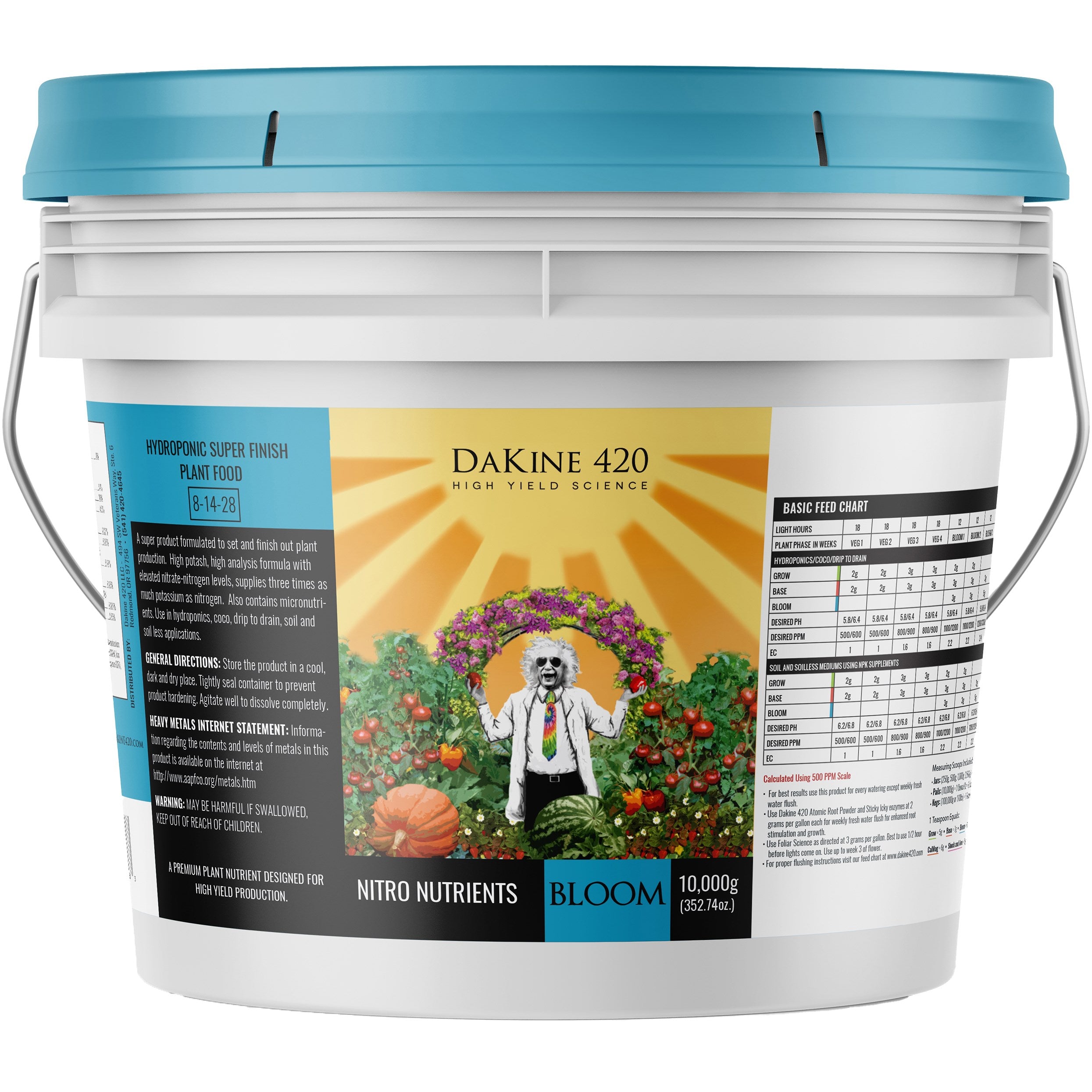 Dakine 420 Nitro Nutrients Bloom 8-14-28 10,000g